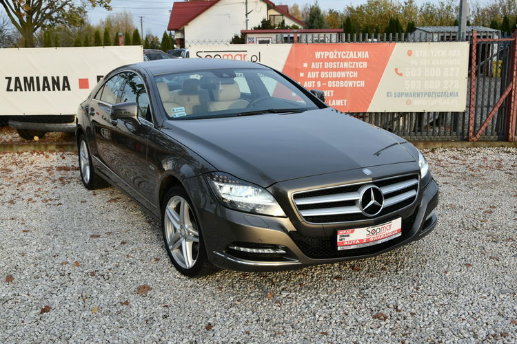 Mercedes CLS 350 CDi 4Matic 3.0 V6 CDi 265KM 2012r. SALON Skóra NAVi Kamera LED Wentyle zdjęcie 22