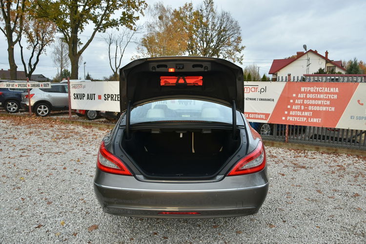 Mercedes CLS 350 CDi 4Matic 3.0 V6 CDi 265KM 2012r. SALON Skóra NAVi Kamera LED Wentyle zdjęcie 27