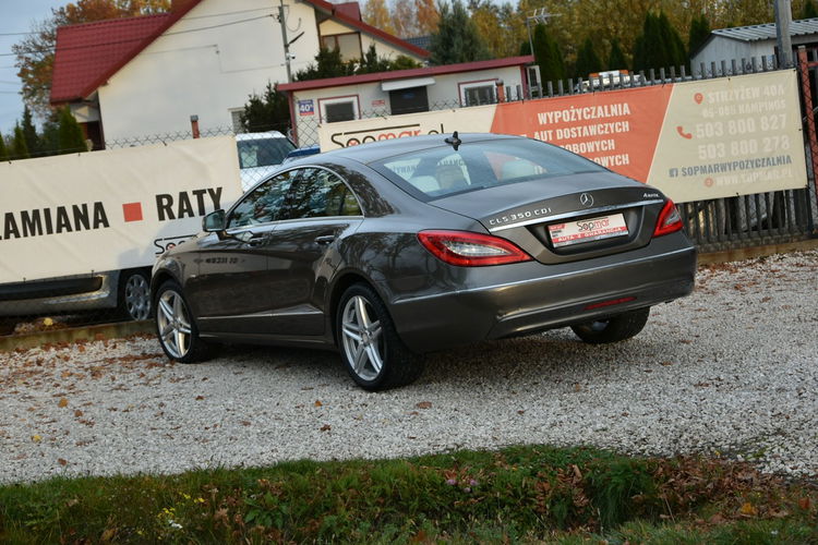 Mercedes CLS 350 CDi 4Matic 3.0 V6 CDi 265KM 2012r. SALON Skóra NAVi Kamera LED Wentyle zdjęcie 3