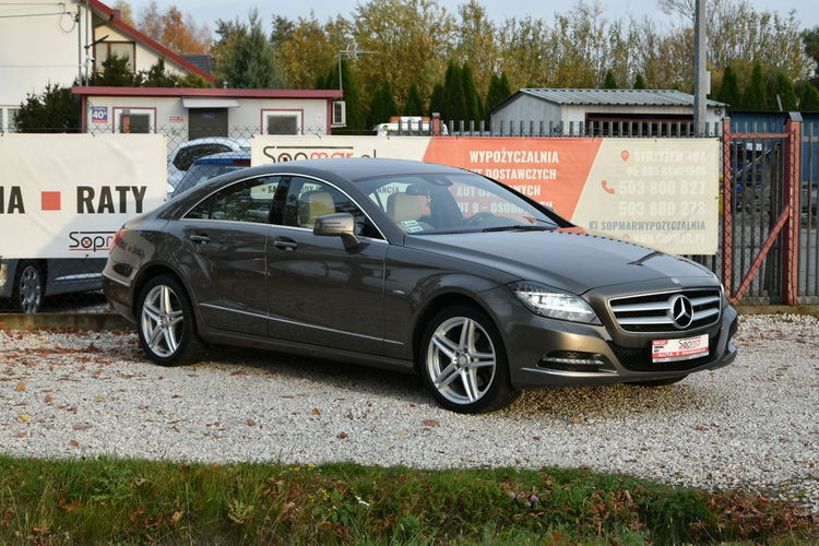 Mercedes CLS 350 CDi 4Matic 3.0 V6 CDi 265KM 2012r. SALON Skóra NAVi Kamera LED Wentyle zdjęcie 6