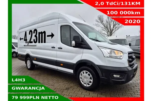 Ford Transit L4H3 79999zł NETTO 2.0 TdCi/131KM