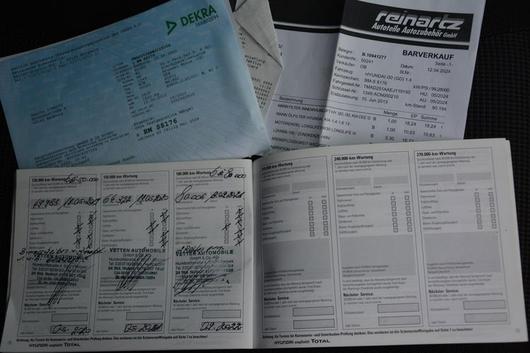 Hyundai i30 102 Przebieg Ledy Parktronic 1-Ręce Oryginał z Niemiec zdjęcie 29