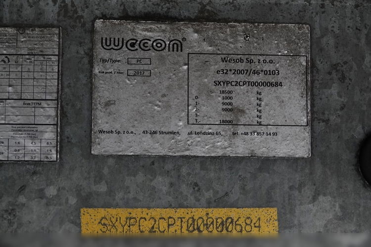 Wecon / PRZYCZEPA - 9 M / TANDEM / PRZEJAZDOWA   zdjęcie 26