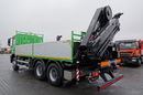 Mercedes AROCS 2636 / 6x4 / SKRZYNIOWY- 6, 5 M / + HDS HIAB 4x wysów: 13 m / EURO 6 / STEROWANIE RADIOWE /OPONY 100 % zdjęcie 11