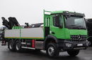 Mercedes AROCS 2636 / 6x4 / SKRZYNIOWY- 6, 5 M / + HDS HIAB 4x wysów: 13 m / EURO 6 / STEROWANIE RADIOWE /OPONY 100 % zdjęcie 16