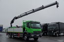 Mercedes AROCS 2636 / 6x4 / SKRZYNIOWY- 6, 5 M / + HDS HIAB 4x wysów: 13 m / EURO 6 / STEROWANIE RADIOWE /OPONY 100 % zdjęcie 1