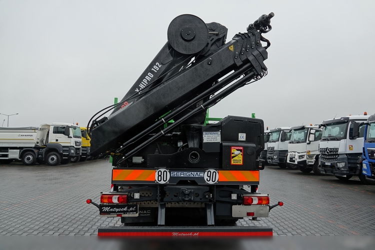 Mercedes AROCS 2636 / 6x4 / SKRZYNIOWY- 6, 5 M / + HDS HIAB 4x wysów: 13 m / EURO 6 / STEROWANIE RADIOWE /OPONY 100 % zdjęcie 21