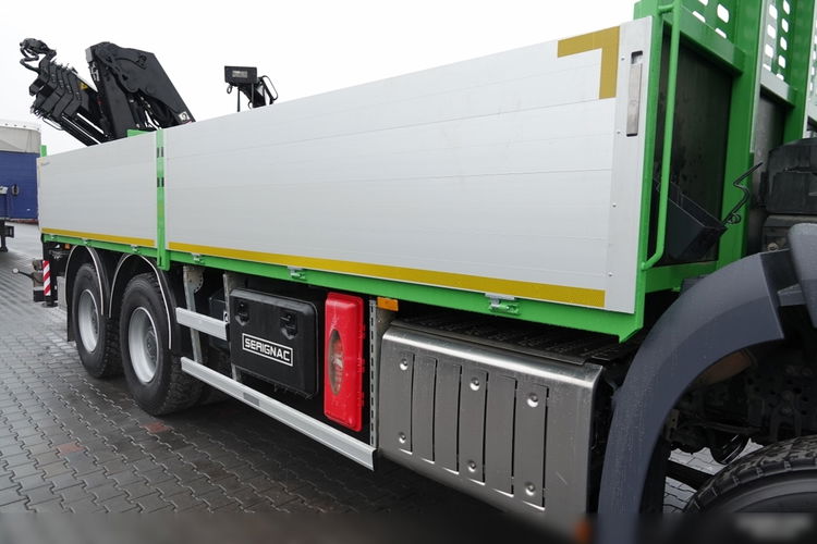 Mercedes AROCS 2636 / 6x4 / SKRZYNIOWY- 6, 5 M / + HDS HIAB 4x wysów: 13 m / EURO 6 / STEROWANIE RADIOWE /OPONY 100 % zdjęcie 23