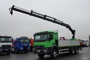 Mercedes AROCS 2636 / 6x4 / SKRZYNIOWY- 6, 5 M / + HDS HIAB 4x wysów: 13 m / EURO 6 / STEROWANIE RADIOWE /OPONY 100 % zdjęcie 3