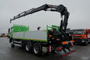 Mercedes AROCS 2636 / 6x4 / SKRZYNIOWY- 6, 5 M / + HDS HIAB 4x wysów: 13 m / EURO 6 / STEROWANIE RADIOWE /OPONY 100 % zdjęcie 4