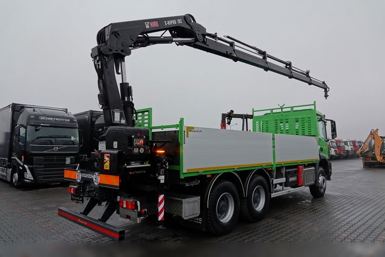 Mercedes AROCS 2636 / 6x4 / SKRZYNIOWY- 6, 5 M / + HDS HIAB 4x wysów: 13 m / EURO 6 / STEROWANIE RADIOWE /OPONY 100 % zdjęcie 6