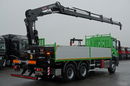 Mercedes AROCS 2636 / 6x4 / SKRZYNIOWY- 6, 5 M / + HDS HIAB 4x wysów: 13 m / EURO 6 / STEROWANIE RADIOWE /OPONY 100 % zdjęcie 7