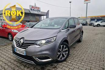 Renault Espace HeadUp Masaże AktywnyTemp 4Control Skóra Szyber Czyt.Znaków Gwarancja