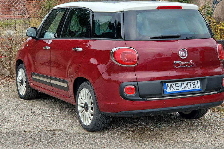 Fiat 500L 0.9 TwinaAir Living WersjaXL Limitowana 7osób Panorama Kamera Skóry zdjęcie 12