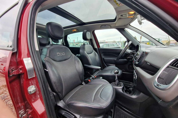 Fiat 500L 0.9 TwinaAir Living WersjaXL Limitowana 7osób Panorama Kamera Skóry zdjęcie 23