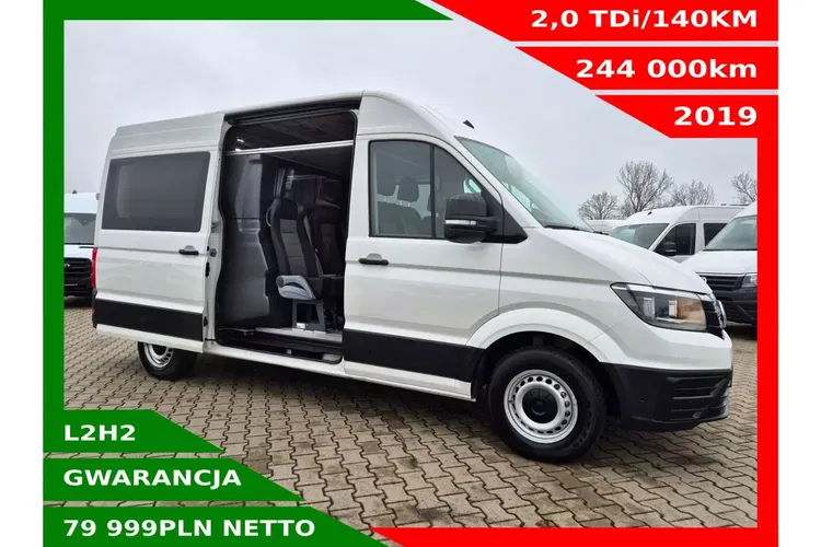 Volkswagen Crafter L2H2 79999zł NETTO Brygadówka 6 osób 2.0TDi/140KM zdjęcie 1