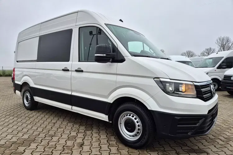 Volkswagen Crafter L2H2 79999zł NETTO Brygadówka 6 osób 2.0TDi/140KM zdjęcie 3