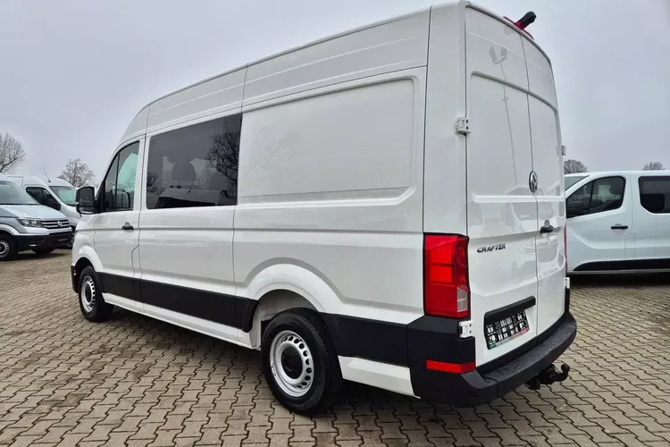 Volkswagen Crafter L2H2 79999zł NETTO Brygadówka 6 osób 2.0TDi/140KM zdjęcie 9