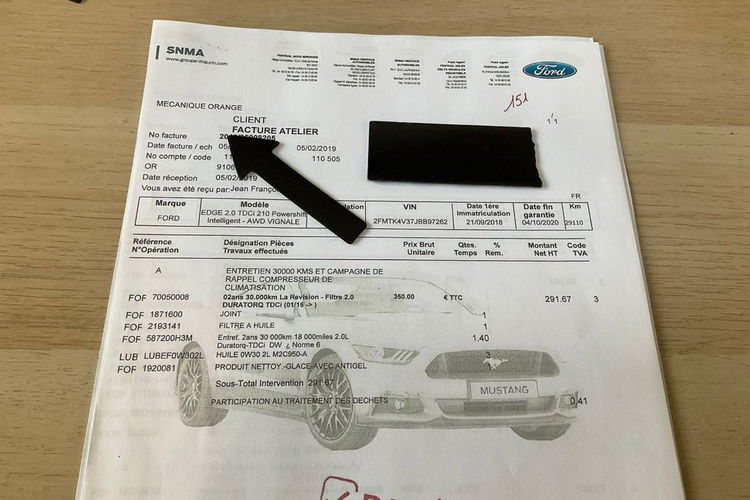 Ford EDGE 2.0 tdci 210KM Vignale 4x4 Full Opcja Full Serwis Bezwypadkowy Zamiana zdjęcie 27