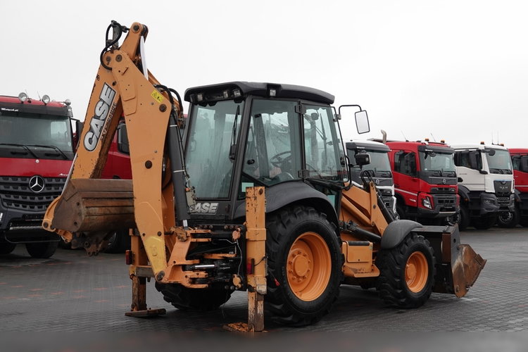 Case 580 ST / KOPARKO-ŁADOWARKA /KOMPLET ŁYŻEK / SPROWADZONA zdjęcie 9