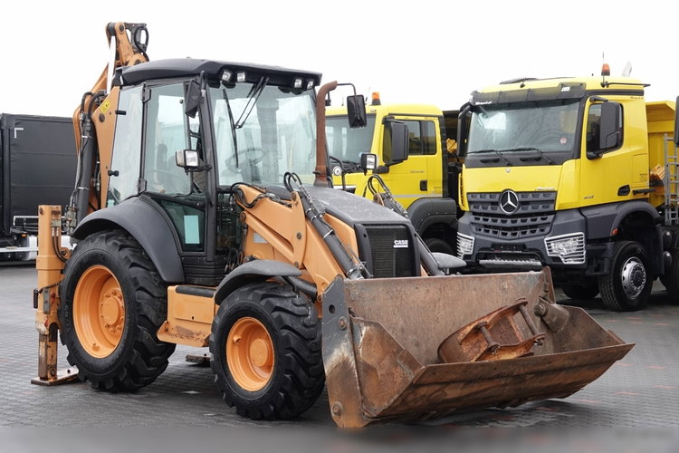 Case 580 ST / KOPARKO-ŁADOWARKA /KOMPLET ŁYŻEK / SPROWADZONA zdjęcie 11