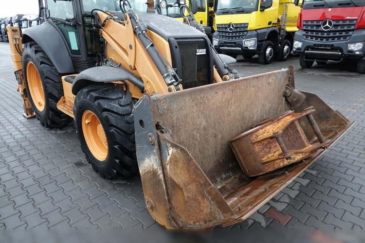 Case 580 ST / KOPARKO-ŁADOWARKA /KOMPLET ŁYŻEK / SPROWADZONA zdjęcie 12
