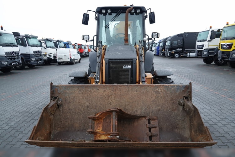 Case 580 ST / KOPARKO-ŁADOWARKA /KOMPLET ŁYŻEK / SPROWADZONA zdjęcie 13