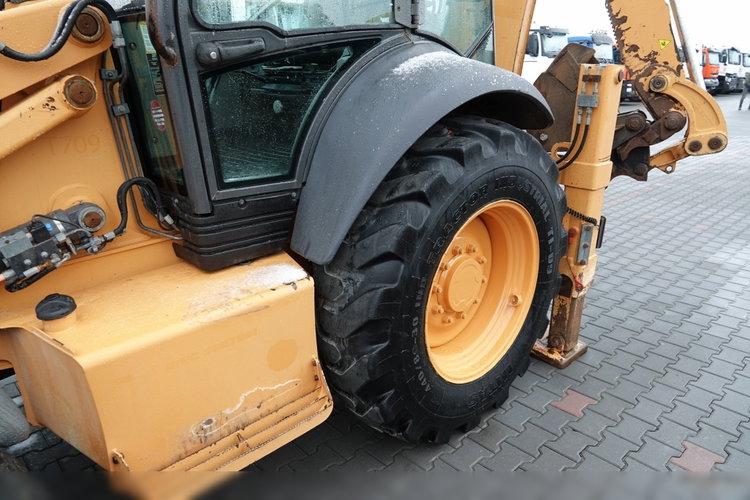 Case 580 ST / KOPARKO-ŁADOWARKA /KOMPLET ŁYŻEK / SPROWADZONA zdjęcie 15