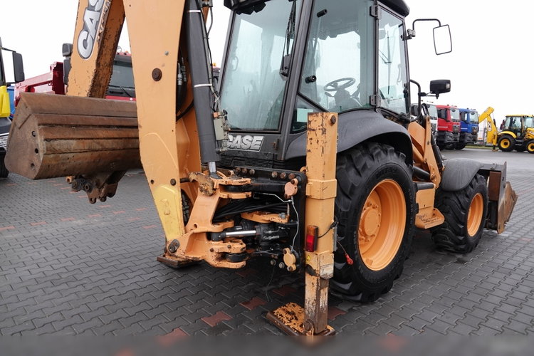 Case 580 ST / KOPARKO-ŁADOWARKA /KOMPLET ŁYŻEK / SPROWADZONA zdjęcie 18