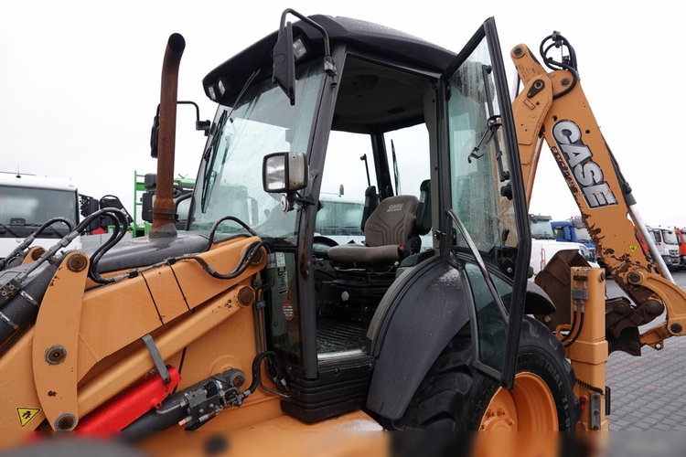 Case 580 ST / KOPARKO-ŁADOWARKA /KOMPLET ŁYŻEK / SPROWADZONA zdjęcie 27