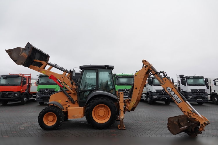 Case 580 ST / KOPARKO-ŁADOWARKA /KOMPLET ŁYŻEK / SPROWADZONA zdjęcie 2