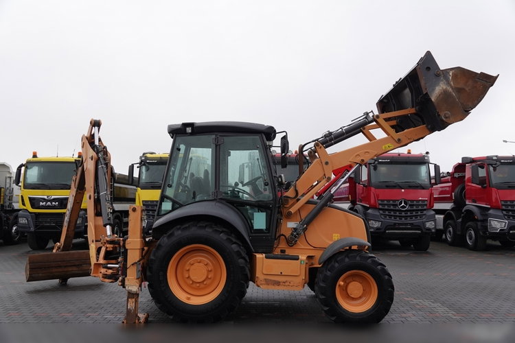 Case 580 ST / KOPARKO-ŁADOWARKA /KOMPLET ŁYŻEK / SPROWADZONA zdjęcie 5