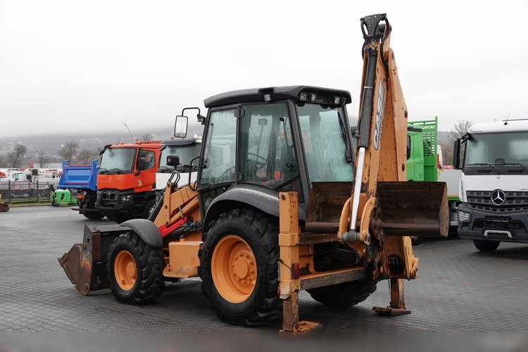 Case 580 ST / KOPARKO-ŁADOWARKA /KOMPLET ŁYŻEK / SPROWADZONA zdjęcie 8