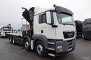 MAN TGS 35.440 / 8X4 / PLATFORMA + HDS PALFINGER PK 50002 / 22 M WYSIĘG / MAX UDŹWIG 14 TON / STEROWANIE RADIOWE zdjęcie 14