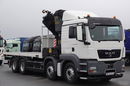 MAN TGS 35.440 / 8X4 / PLATFORMA + HDS PALFINGER PK 50002 / 22 M WYSIĘG / MAX UDŹWIG 14 TON / STEROWANIE RADIOWE zdjęcie 15
