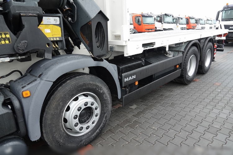 MAN TGS 35.440 / 8X4 / PLATFORMA + HDS PALFINGER PK 50002 / 22 M WYSIĘG / MAX UDŹWIG 14 TON / STEROWANIE RADIOWE zdjęcie 18