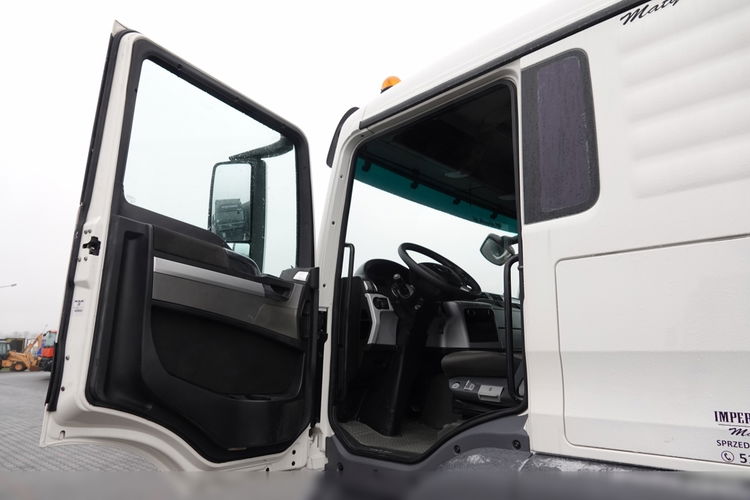 MAN TGS 35.440 / 8X4 / PLATFORMA + HDS PALFINGER PK 50002 / 22 M WYSIĘG / MAX UDŹWIG 14 TON / STEROWANIE RADIOWE zdjęcie 37