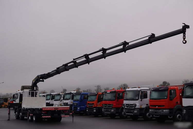 MAN TGS 35.440 / 8X4 / PLATFORMA + HDS PALFINGER PK 50002 / 22 M WYSIĘG / MAX UDŹWIG 14 TON / STEROWANIE RADIOWE zdjęcie 3