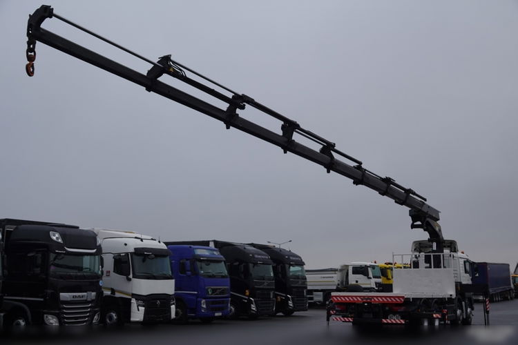 MAN TGS 35.440 / 8X4 / PLATFORMA + HDS PALFINGER PK 50002 / 22 M WYSIĘG / MAX UDŹWIG 14 TON / STEROWANIE RADIOWE zdjęcie 5