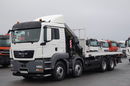 MAN TGS 35.440 / 8X4 / PLATFORMA + HDS PALFINGER PK 50002 / 22 M WYSIĘG / MAX UDŹWIG 14 TON / STEROWANIE RADIOWE zdjęcie 8