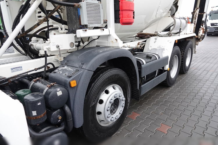 MAN TGS 32.400 / 8x4 / GRUSZKA + TAŚMA BELT T40 / BETONOMIESZARKA / 8m3 / UAL / EURO 6  zdjęcie 11