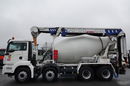 MAN TGS 32.400 / 8x4 / GRUSZKA + TAŚMA BELT T40 / BETONOMIESZARKA / 8m3 / UAL / EURO 6  zdjęcie 12