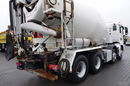 MAN TGS 32.400 / 8x4 / GRUSZKA + TAŚMA BELT T40 / BETONOMIESZARKA / 8m3 / UAL / EURO 6  zdjęcie 15