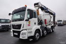 MAN TGS 32.400 / 8x4 / GRUSZKA + TAŚMA BELT T40 / BETONOMIESZARKA / 8m3 / UAL / EURO 6  zdjęcie 2