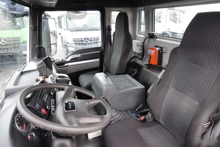 MAN TGS 32.400 / 8x4 / GRUSZKA + TAŚMA BELT T40 / BETONOMIESZARKA / 8m3 / UAL / EURO 6  zdjęcie 30