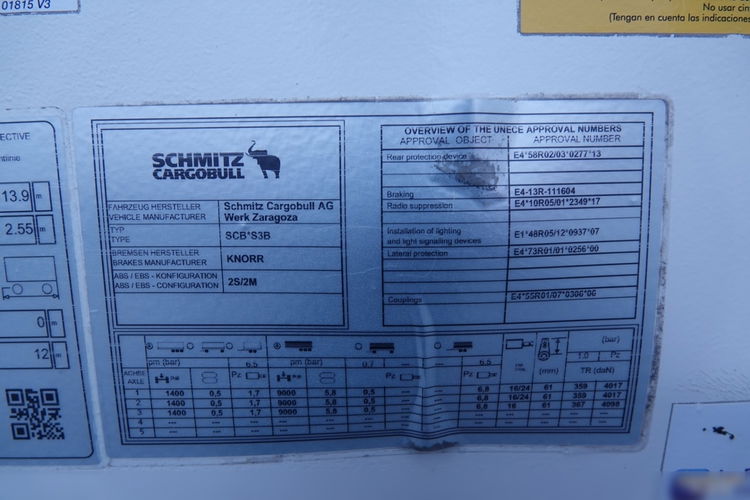 SCHMITZ / KONTENER STALOWY / KOFFER / 2021 ROK / OŚ PODNOSZONA zdjęcie 26