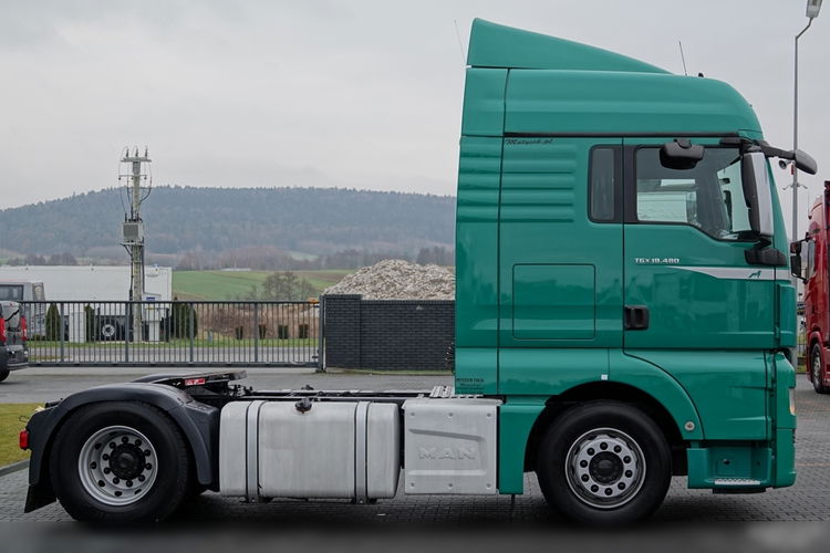MAN TGX 18.480 / RETARDER / OPONY 100 % / EURO 6  zdjęcie 10