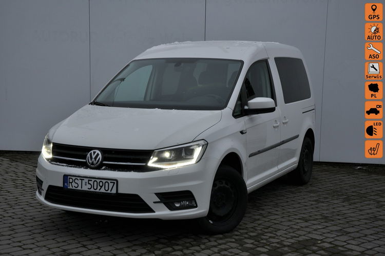 Volkswagen Caddy 1.4TSI 125KM Nawigacja Led Podgrz.Szyba Kamera Serwis SalonPL zdjęcie 1