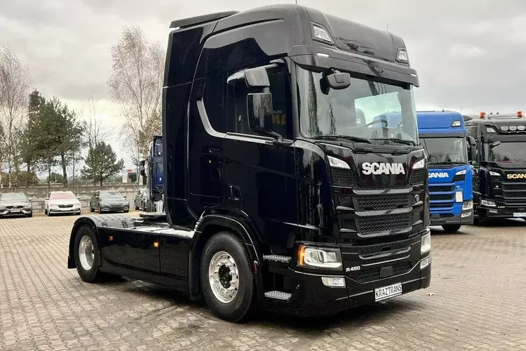 R450 pełna opcja kontrakt scania cała na poduszce zdjęcie 4