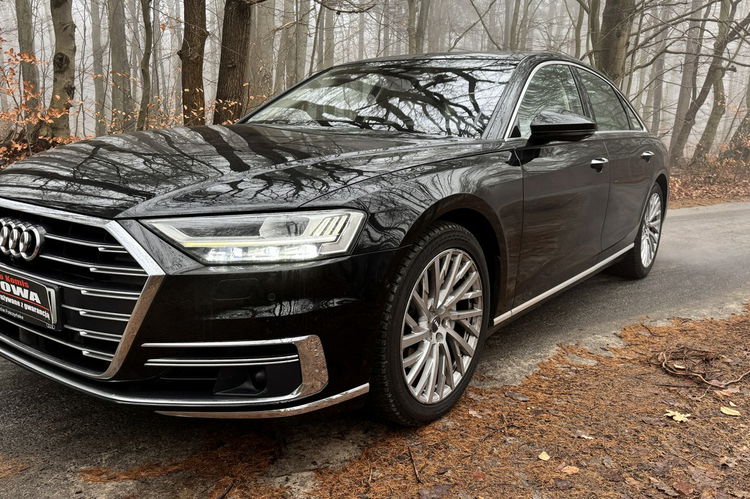 Audi A8 Lift3.0tdi Quattro salon PL 1 wł bezwypadkowy full serwis f-k Vat 23% zdjęcie 2